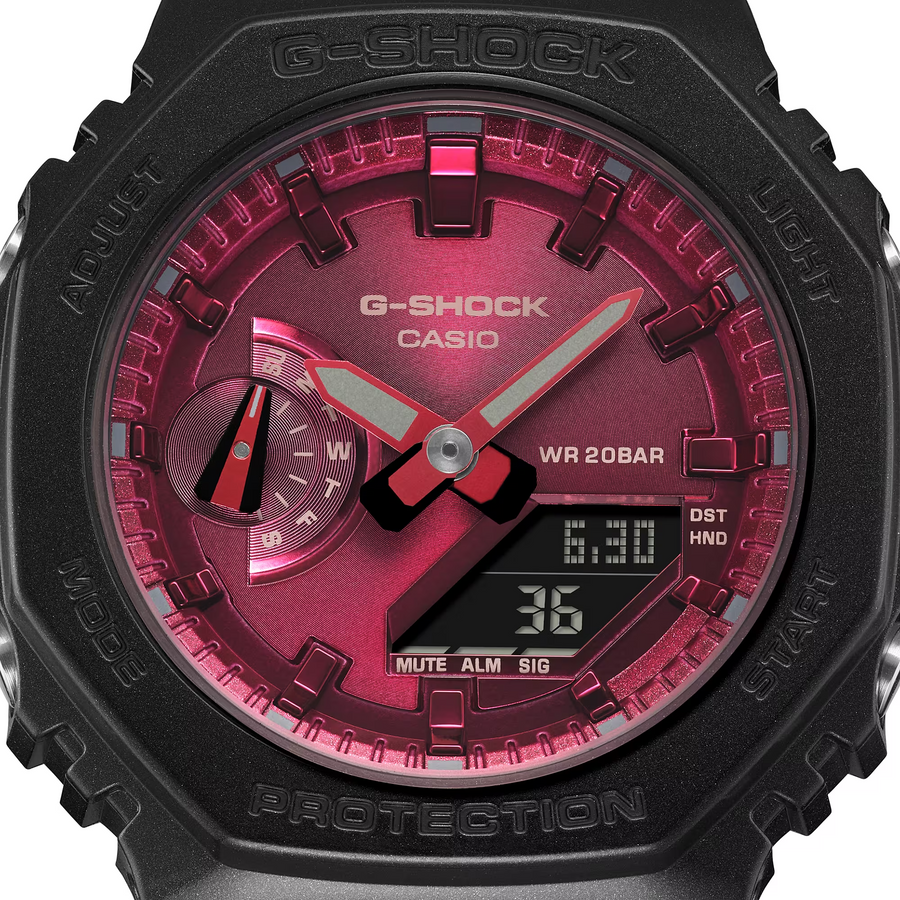 Casio G-Shock GMA-S2100RB-1ADR Analog Digital Combination