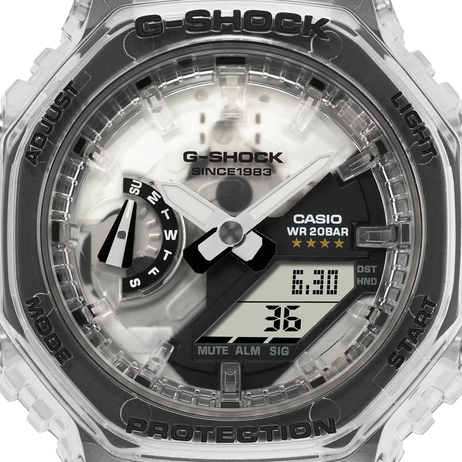 G-Shock GMA-S2140RX-7ADR 40th Anniversary CLEAR REMIX Analog Digital Combination Women