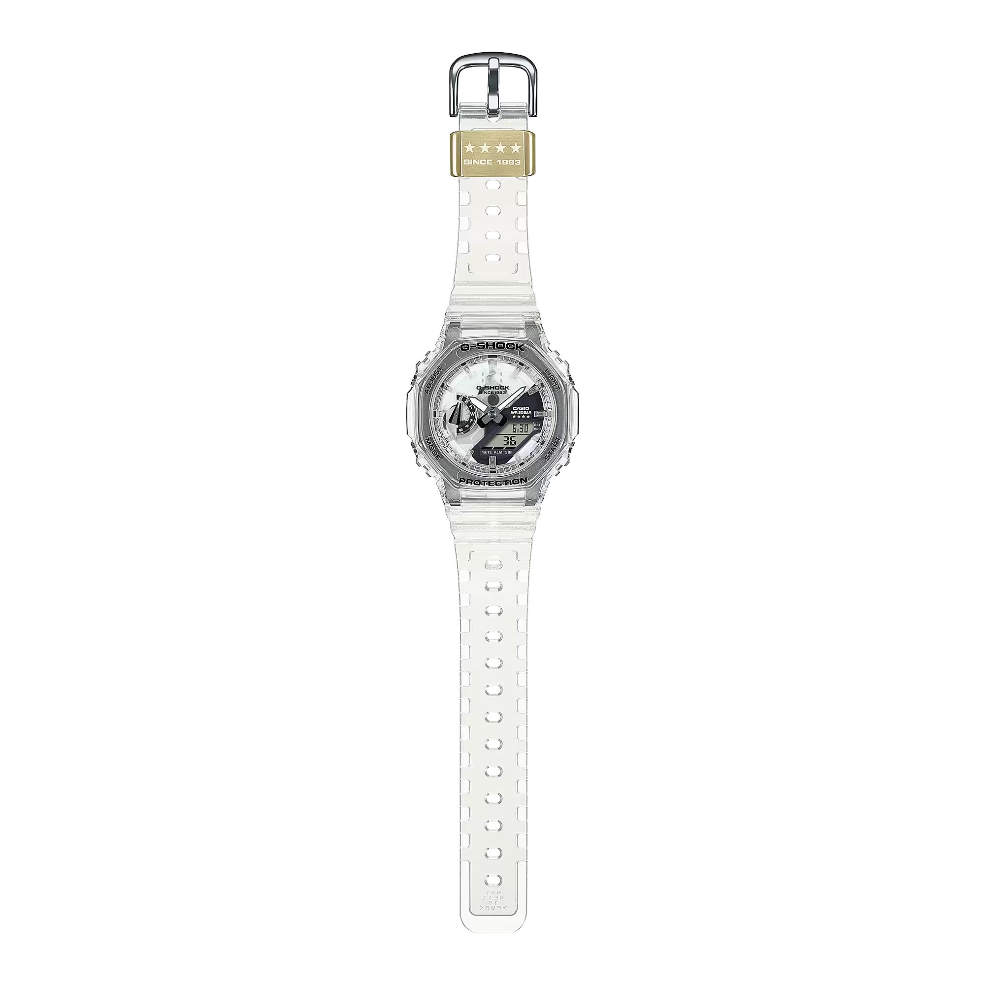 G-Shock GMA-S2140RX-7ADR 40th Anniversary CLEAR REMIX Analog Digital Combination Women