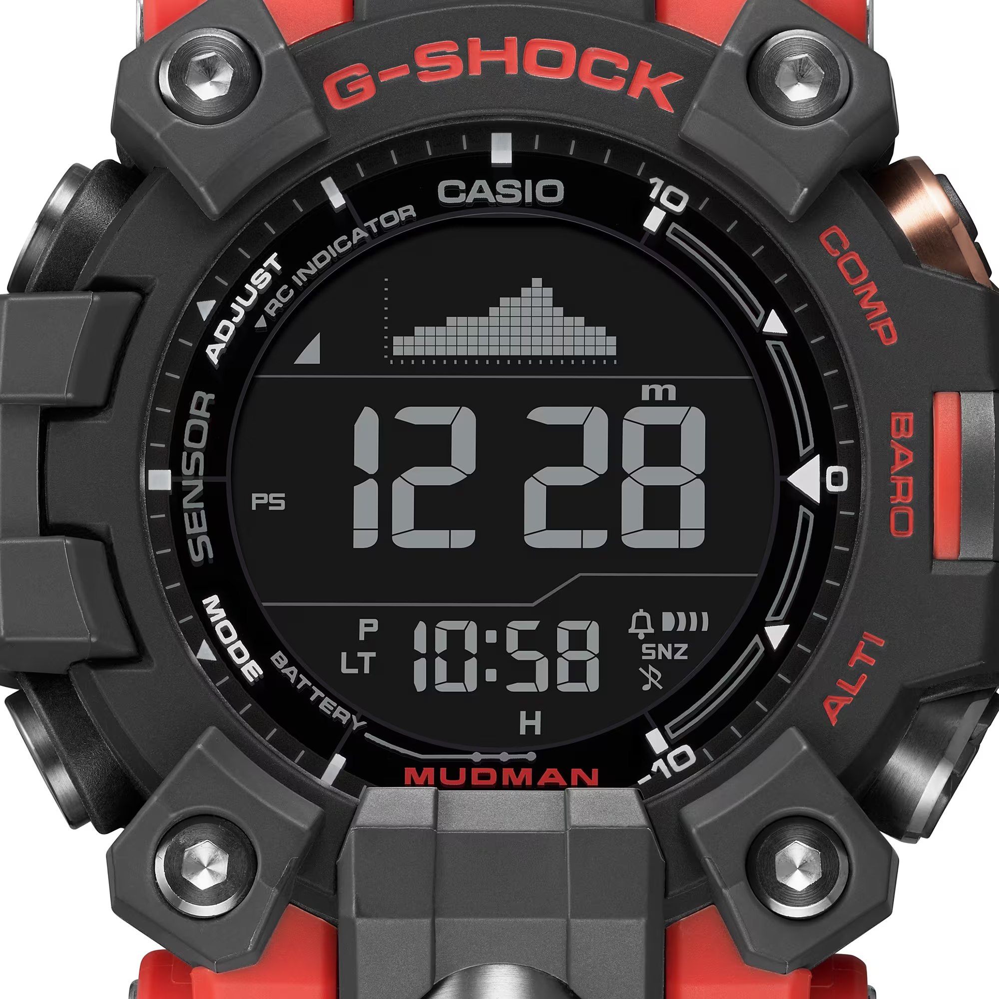 Casio G-Shock GW-9500-1A4DR Master of G-Land Mudman Sports Digital Men