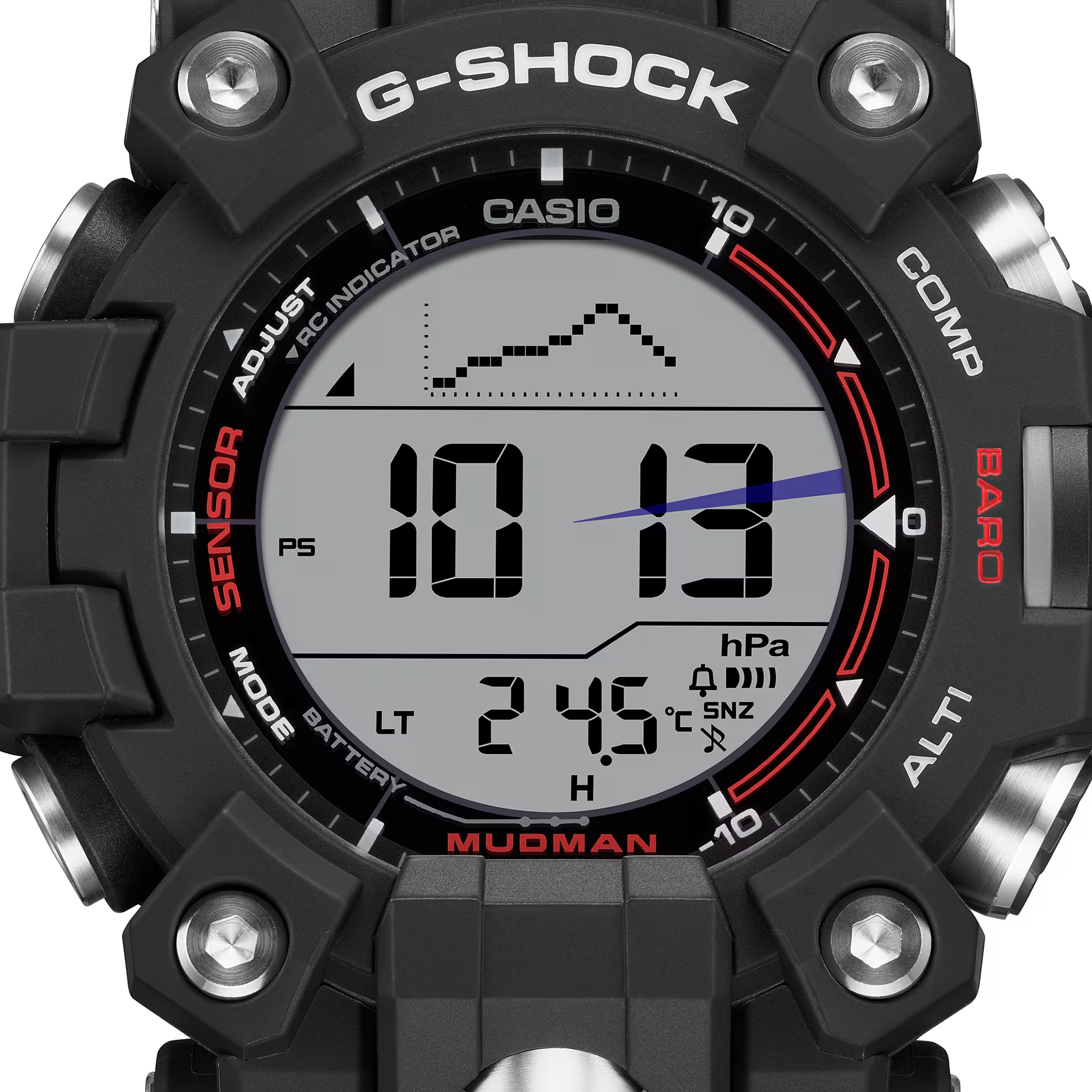 Casio G-Shock GW-9500-1DR Master of G-Land Mudman Sports Digital Men