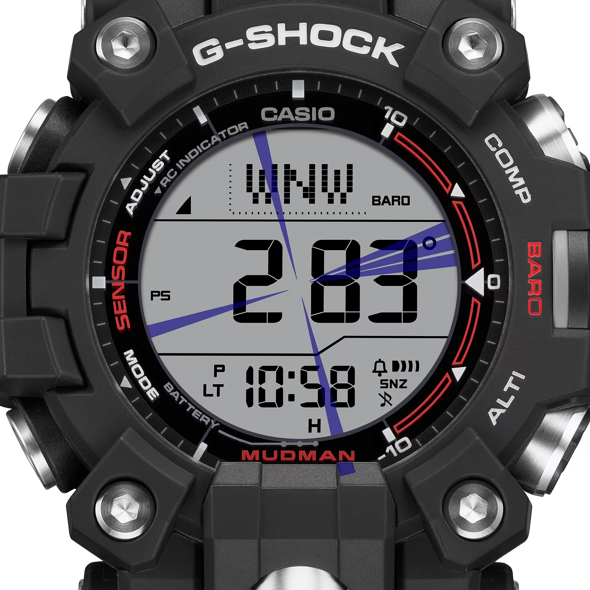 Casio G-Shock GW-9500-1DR Master of G-Land Mudman Sports Digital Men