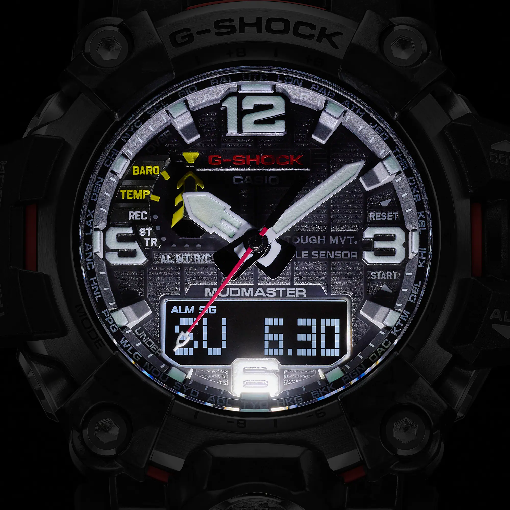 Casio G-shock GWG-2000-1A1 Analog-Digital Combination