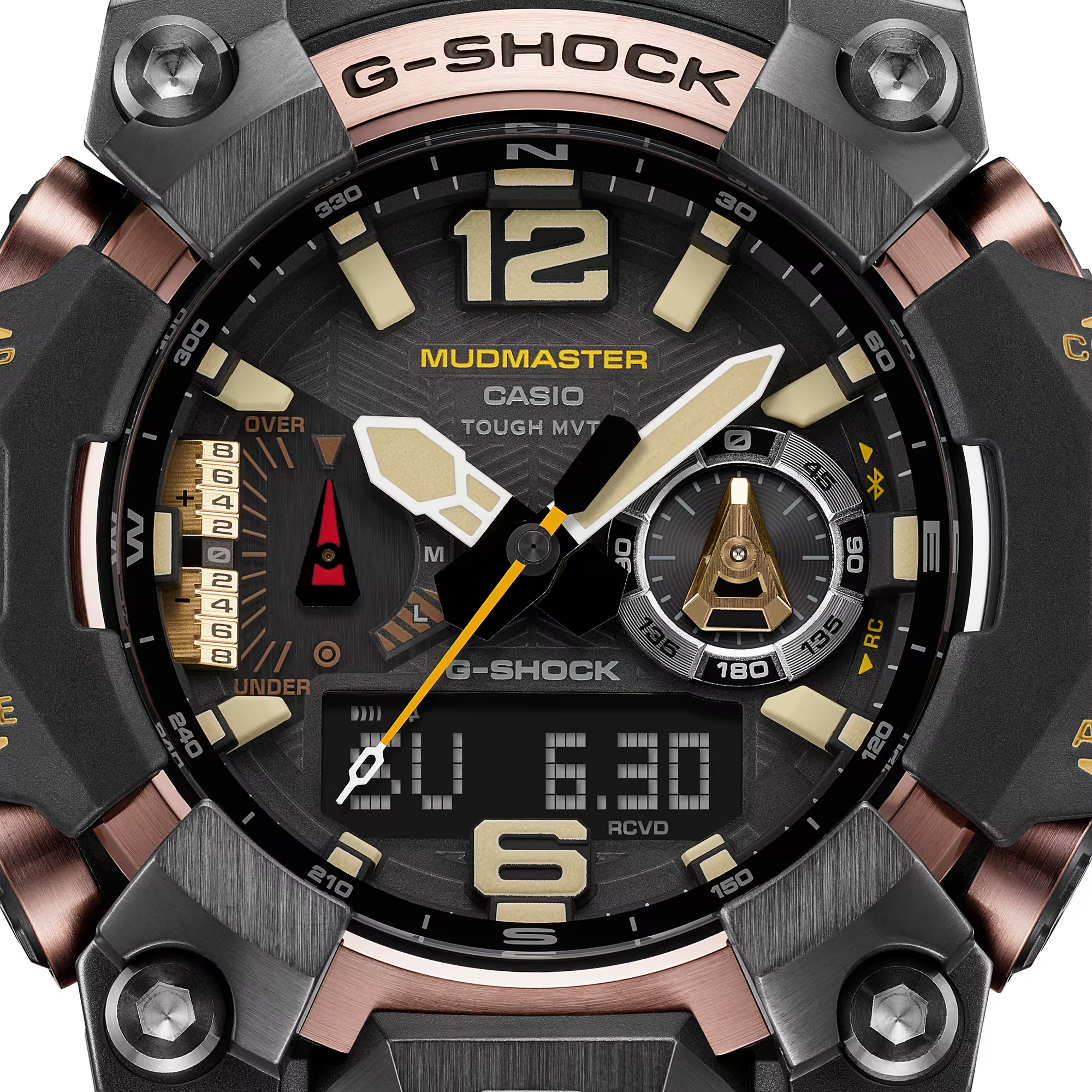 Casio G-shock GWG-B1000-1A4DR Master of G-Land Mudmaster Analog-Digital Combination