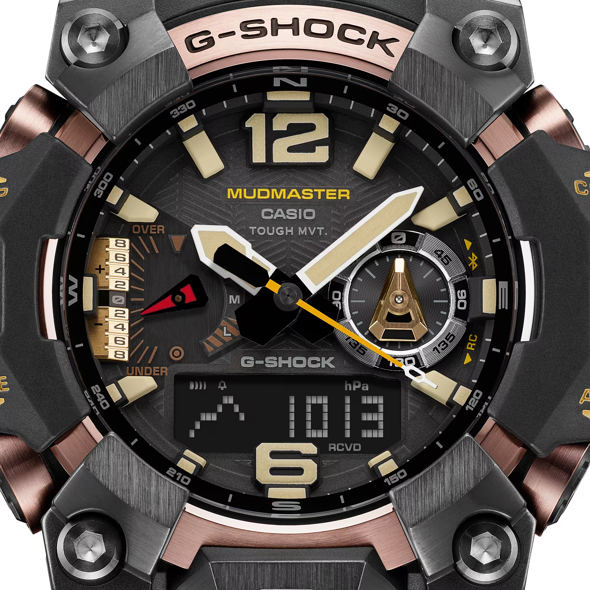 Casio G-shock GWG-B1000-1A4DR Master of G-Land Mudmaster Analog-Digital Combination