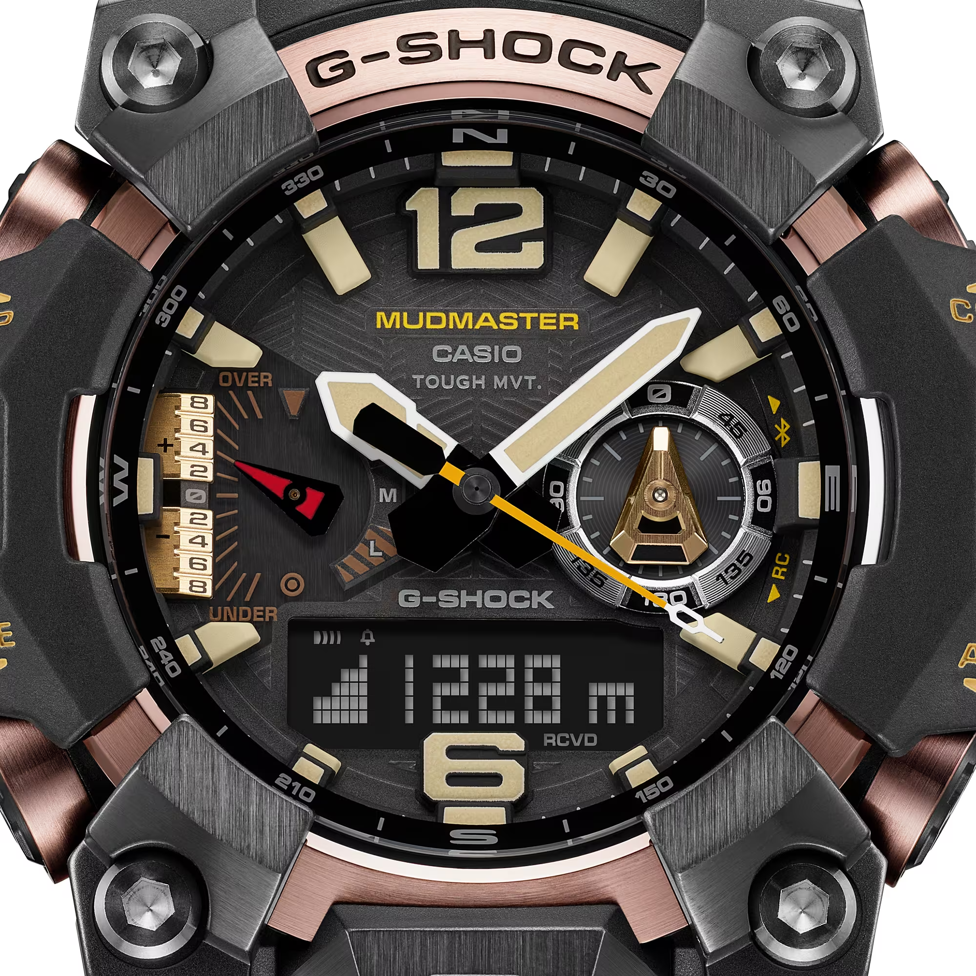 Casio G-shock GWG-B1000-1A4DR Master of G-Land Mudmaster Analog-Digital Combination