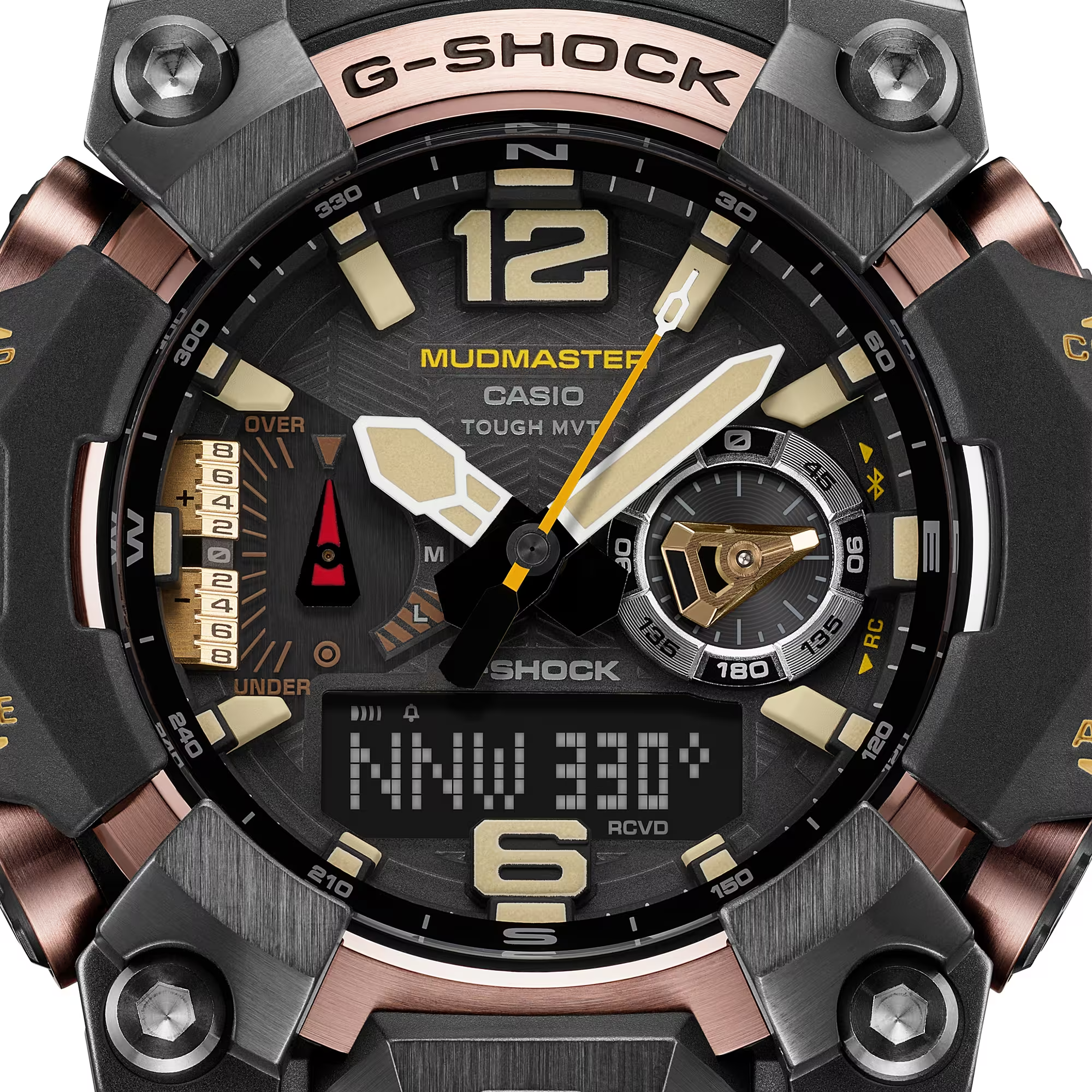 Casio G-shock GWG-B1000-1A4DR Master of G-Land Mudmaster Analog-Digital Combination