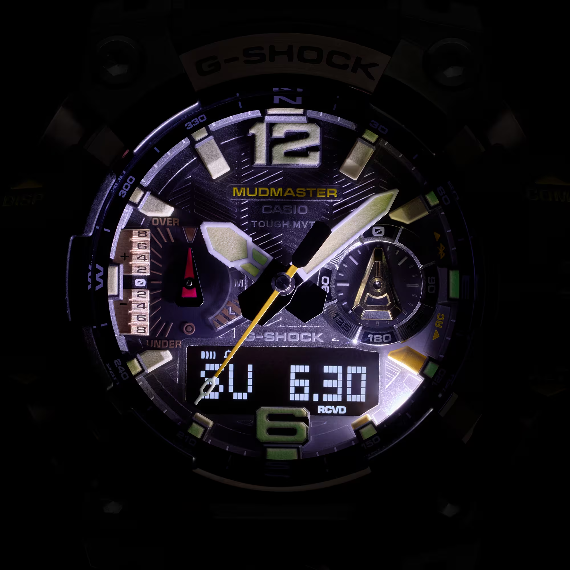 Casio G-shock GWG-B1000-1A4DR Master of G-Land Mudmaster Analog-Digital Combination