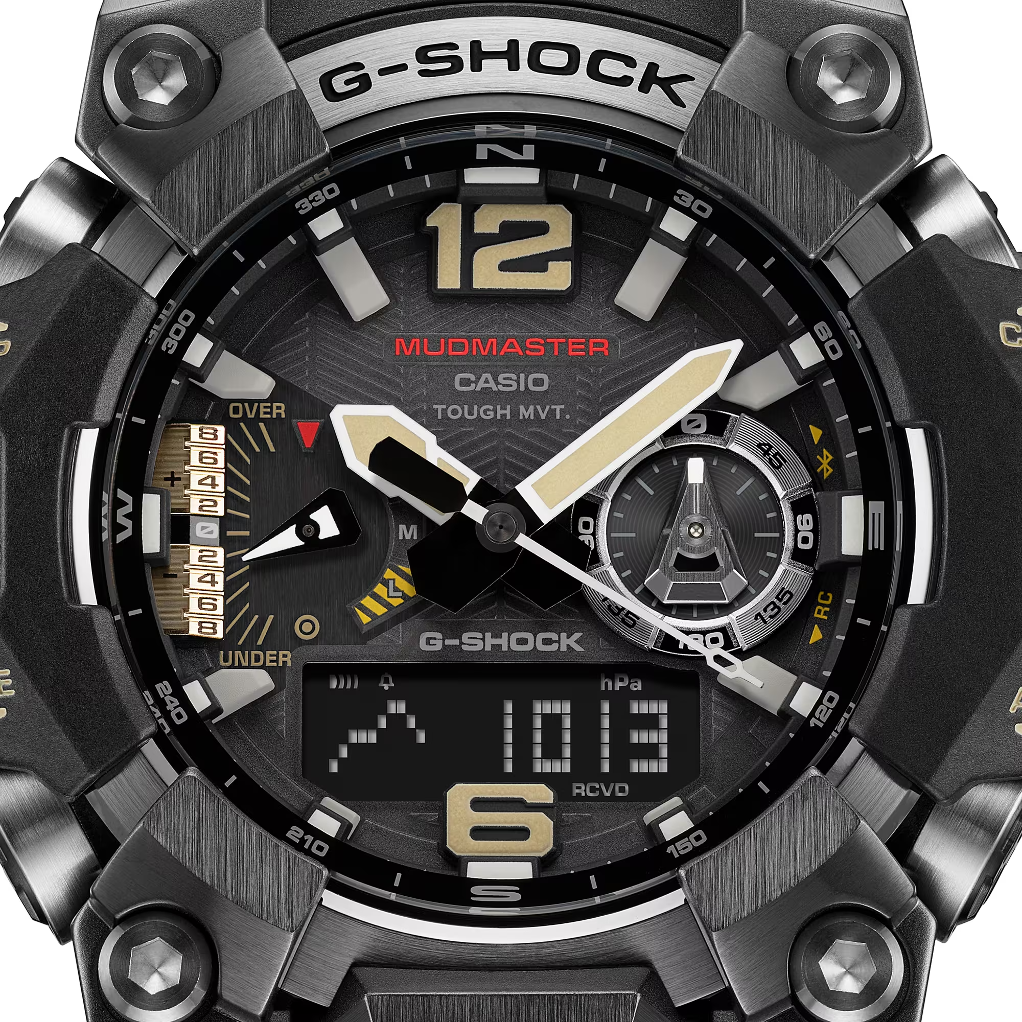 Casio G-shock GWG-B1000-1ADR Master of G-Land Mudmaster Analog-Digital Combination