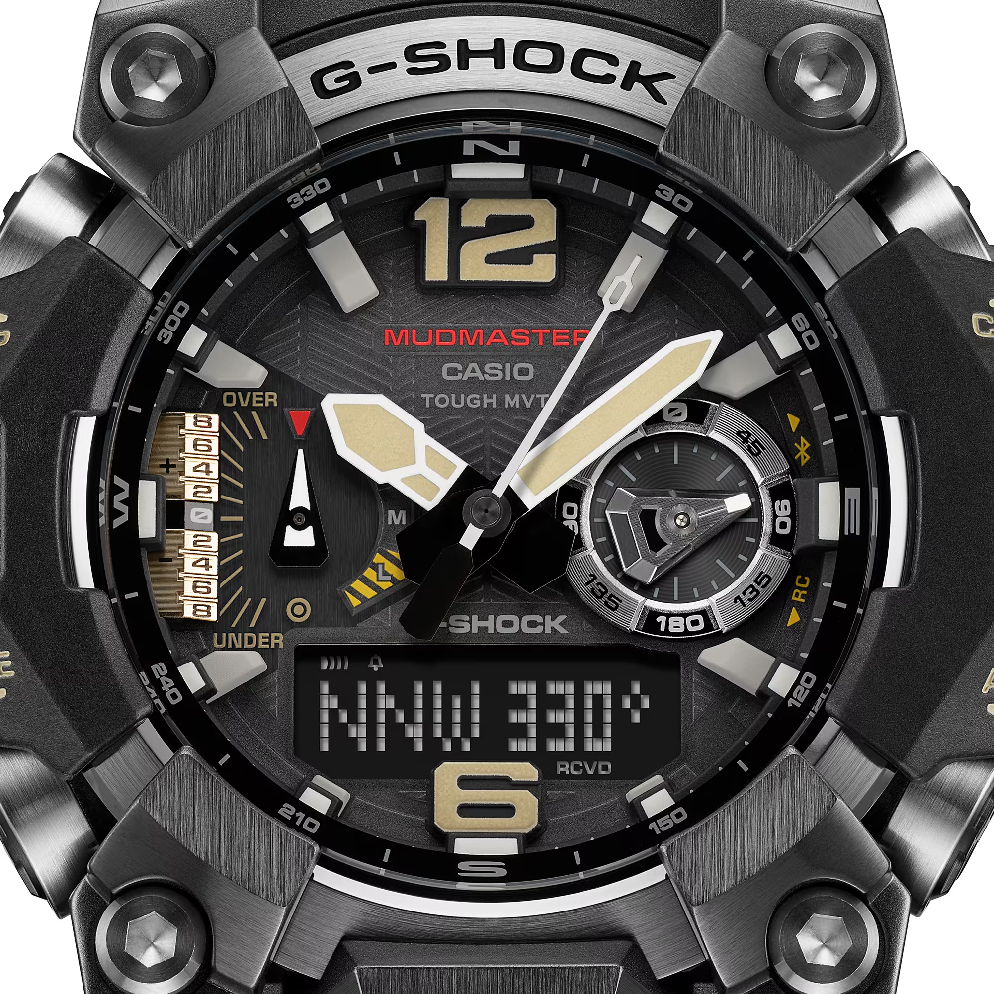 Casio G-shock GWG-B1000-1ADR Master of G-Land Mudmaster Analog-Digital Combination