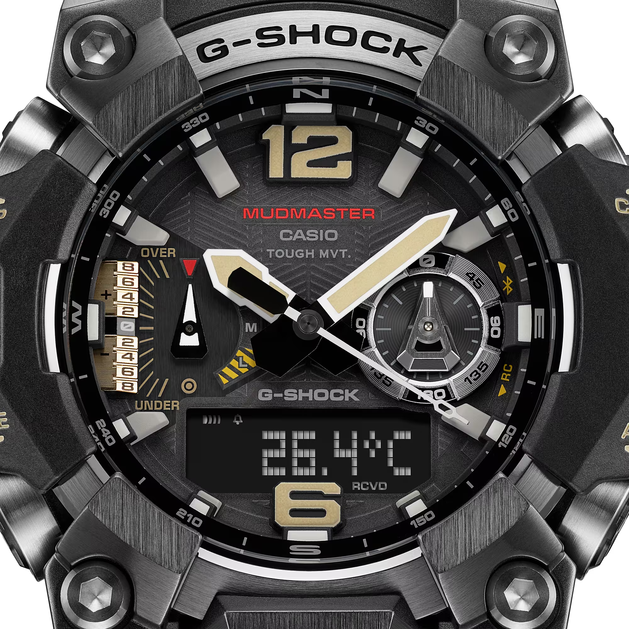 Casio G-shock GWG-B1000-1ADR Master of G-Land Mudmaster Analog-Digital Combination