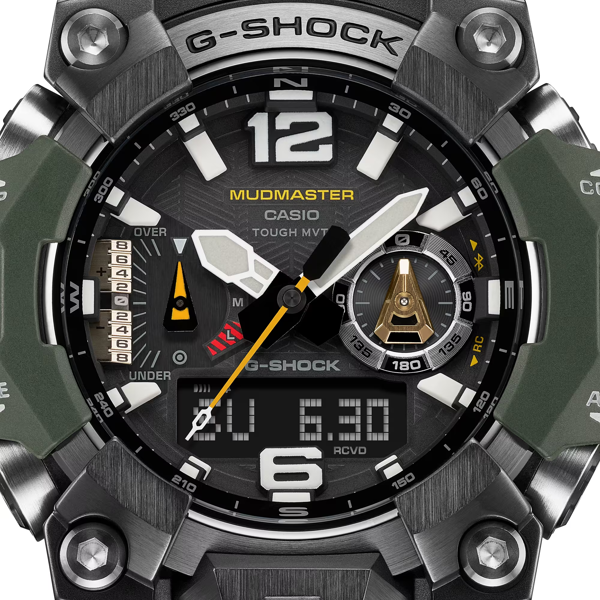 Casio G-shock GWG-B1000-3ADR Master of G-Land Mudmaster Analog-Digital Combination
