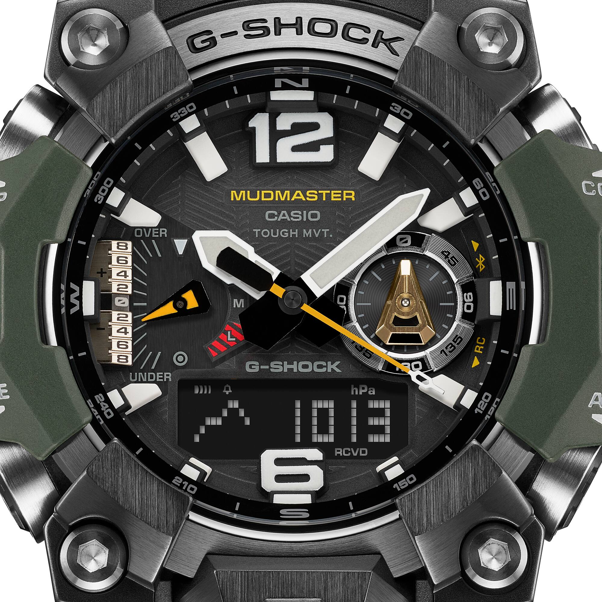 Casio G-shock GWG-B1000-3ADR Master of G-Land Mudmaster Analog-Digital Combination