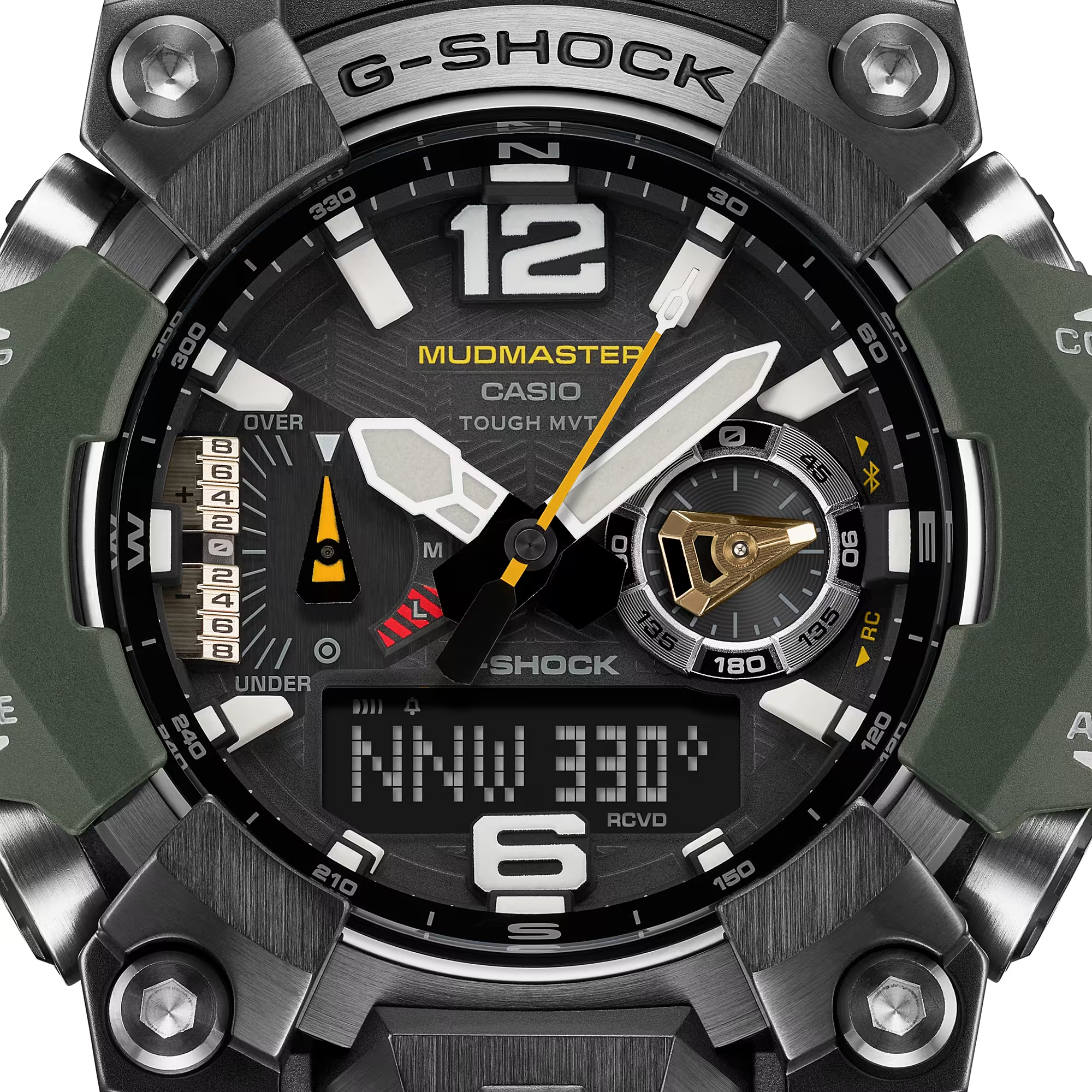Casio G-shock GWG-B1000-3ADR Master of G-Land Mudmaster Analog-Digital Combination