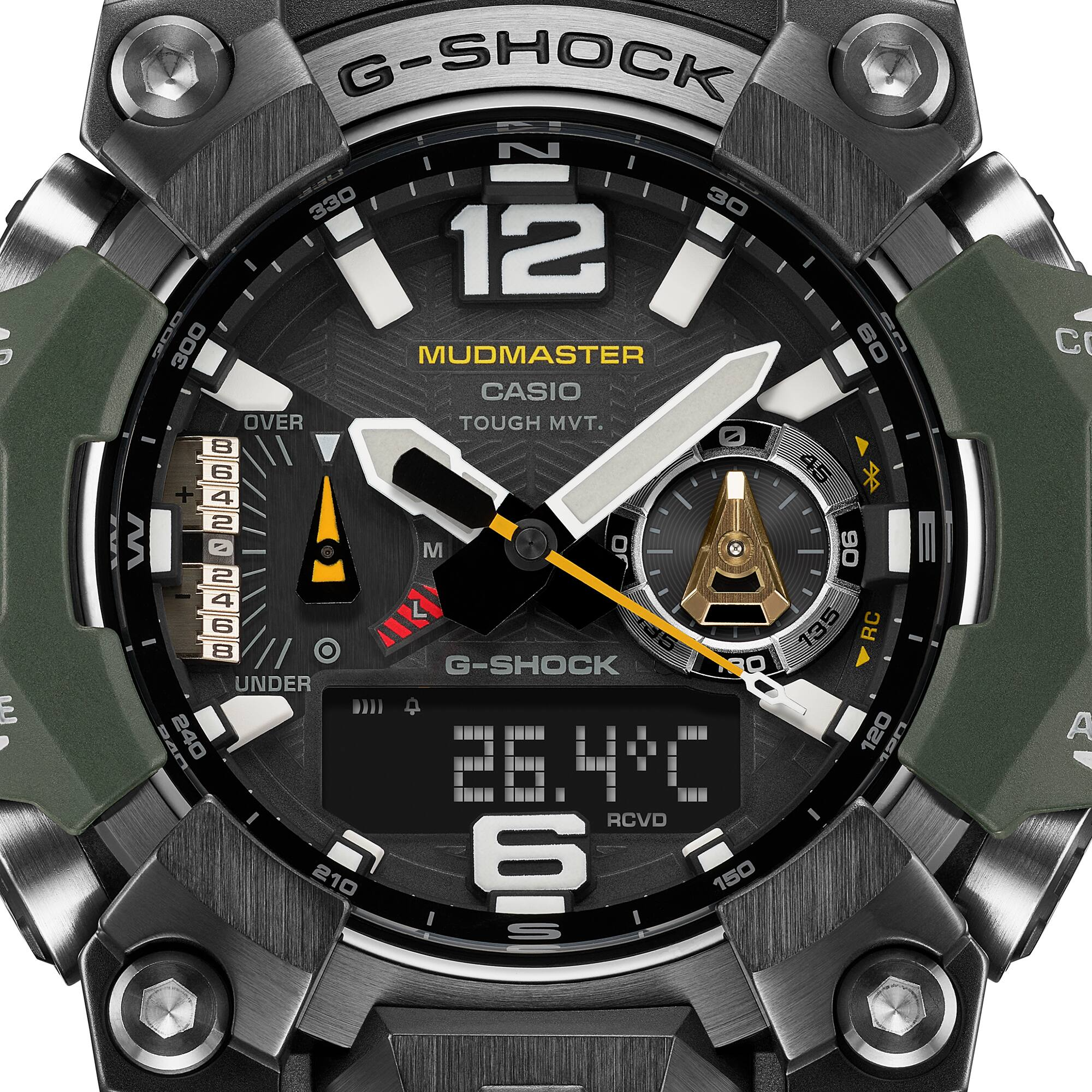 Casio G-shock GWG-B1000-3ADR Master of G-Land Mudmaster Analog-Digital Combination