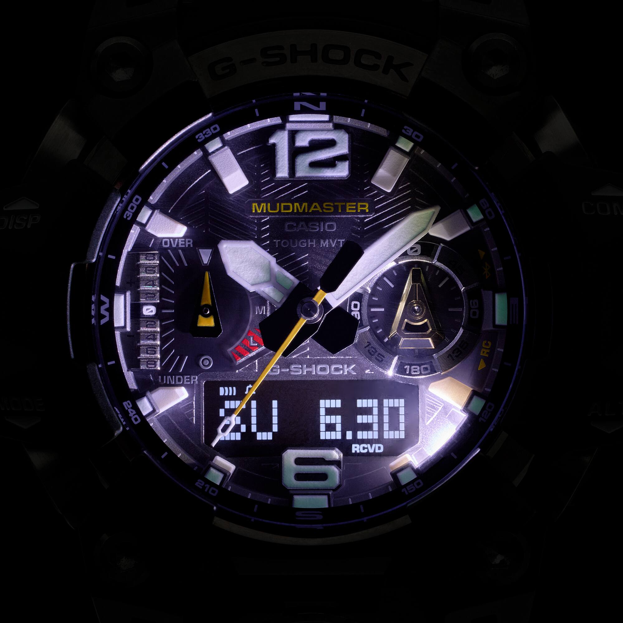 Casio G-shock GWG-B1000-3ADR Master of G-Land Mudmaster Analog-Digital Combination