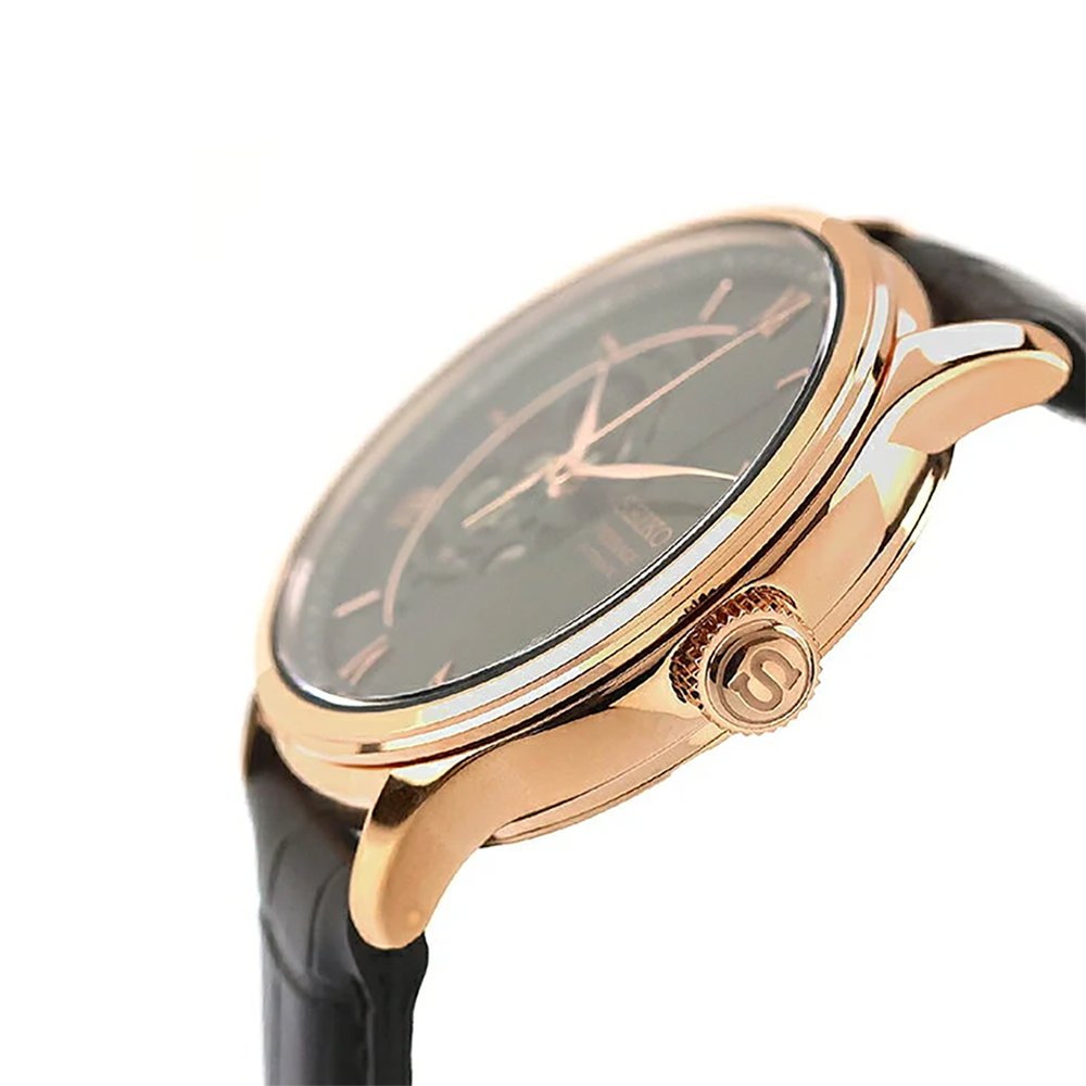 Seiko HCB007J1 Presage Men's Automatic Watch – Cow Leather Strap