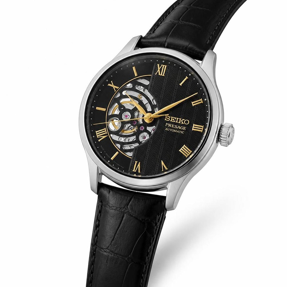 Seiko HCB008J1 Presage Men's Automatic Watch – Cow Leather Strap