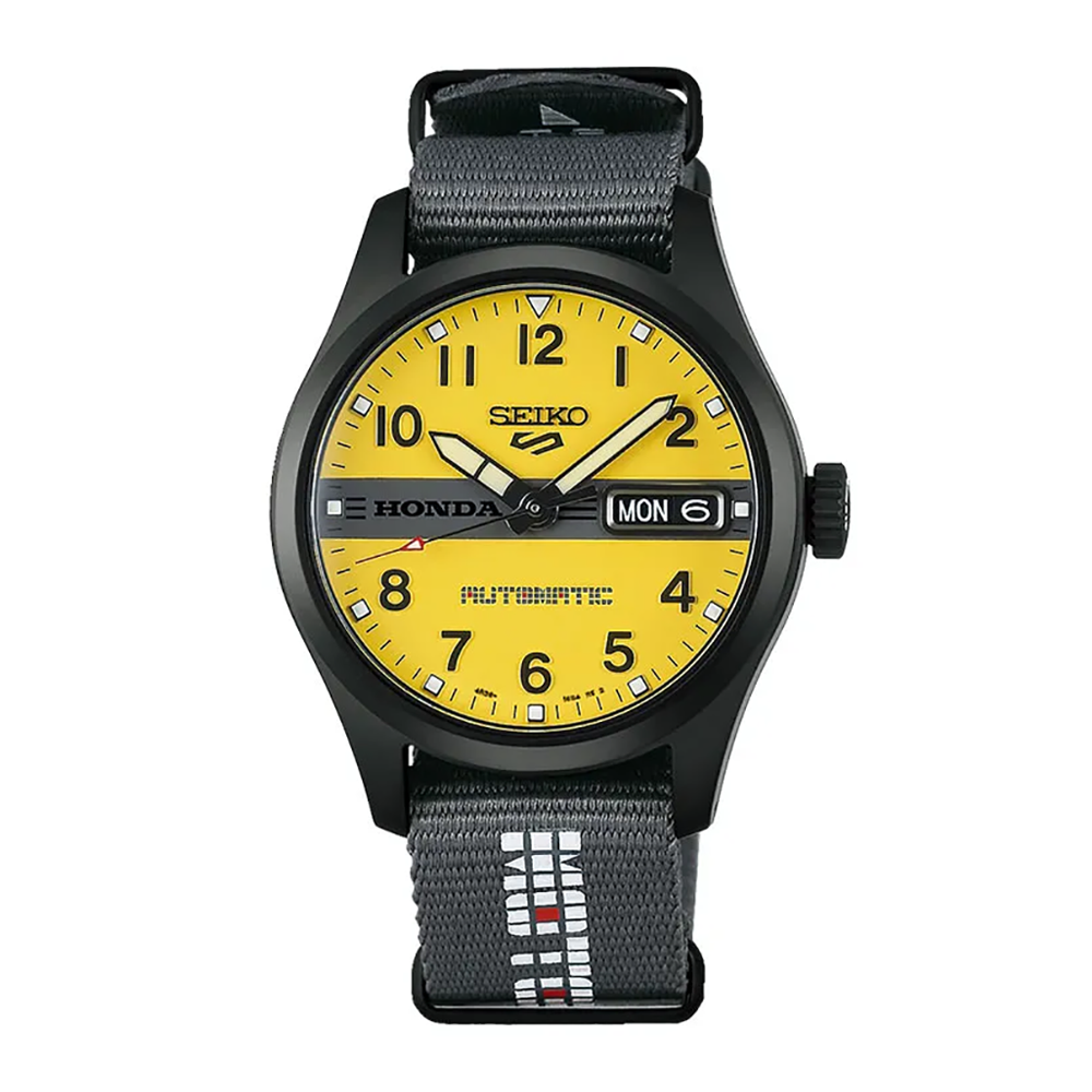 Seiko HDB010K1 5 Sports Men's Automatic Watch – Nylon Strap