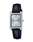 Casio LTP-1234LL-7ADF Women's Black Leather Analog Watch
