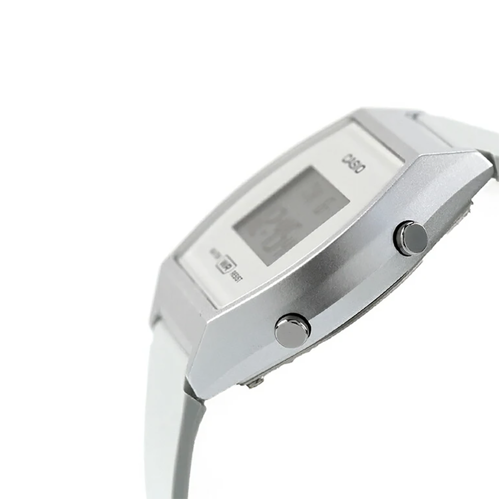Casio LW-204-7ADF Women's White Digital Resin Watch