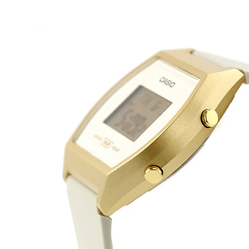 Casio LW-204-9ADF Women's Gold-Tone Digital Resin Watch
