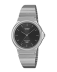 Casio MQ-24DA-1ADF Unisex Black-Dial Stainless Steel Analog Watch