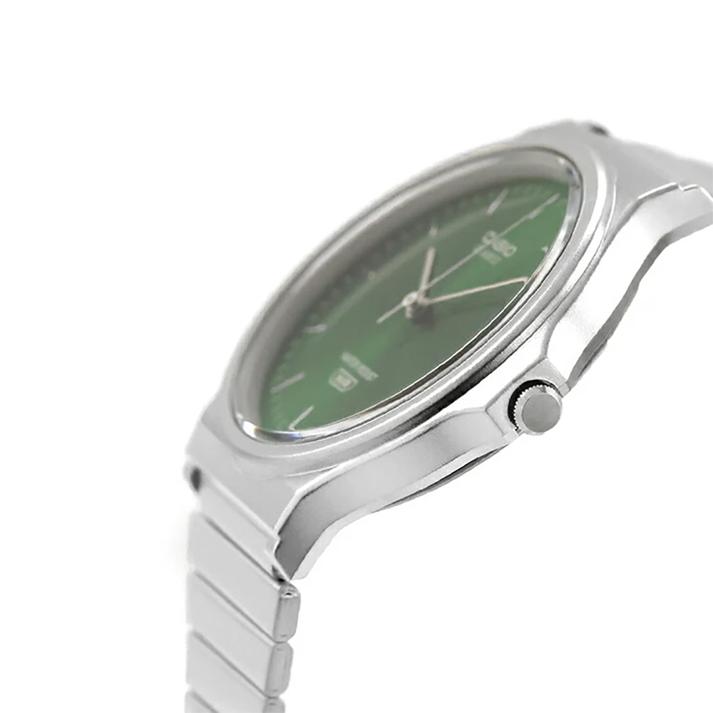 Casio MQ-24DA-3ADF Unisex Silver/Green Analog Watch