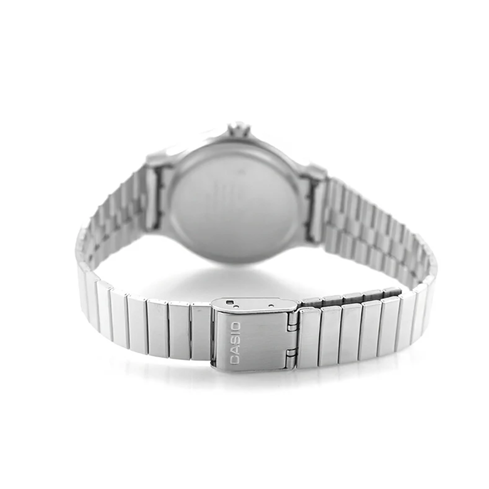 Casio MQ-24DA-3ADF Unisex Silver/Green Analog Watch