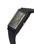 Casio MQ-38-1ADF Unisex Black-Dial Rectangular Analog Watch