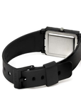 Casio MQ-38-1ADF Unisex Black-Dial Rectangular Analog Watch