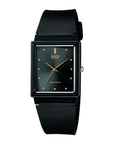 Casio MQ-38-1ADF Unisex Black-Dial Rectangular Analog Watch