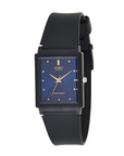 Casio MQ-38-2ADF Unisex Blue-Dial Rectangular Analog Watch