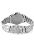 Casio MTP-B210D-7AVDF Men's White-Dial Stainless Steel Analog Watch