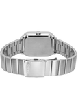 Casio MTP-M307D-2BVDF Men's Blue-Dial Stainless Steel Multi-Dial Analog Watch