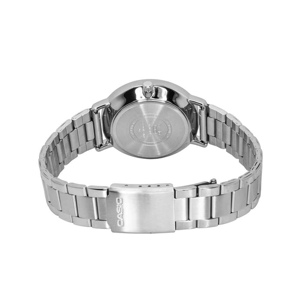 Casio MTP-VT05D-1EDF Men's Silver/Black Analog Watch