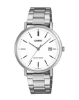 Casio MTP-VT05D-7EDF Men's Silver/White Analog Watch