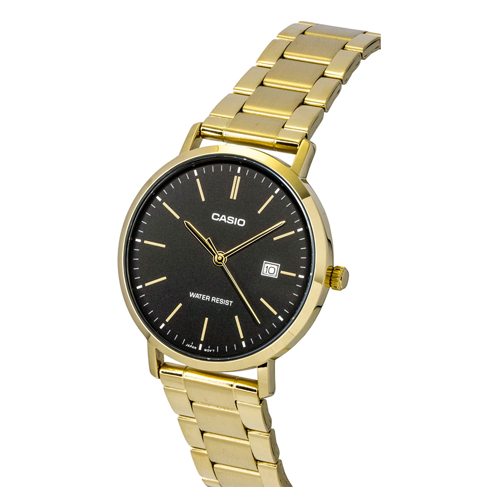 Casio MTP-VT05G-1EDF Men's Gold/Black Analog Watch