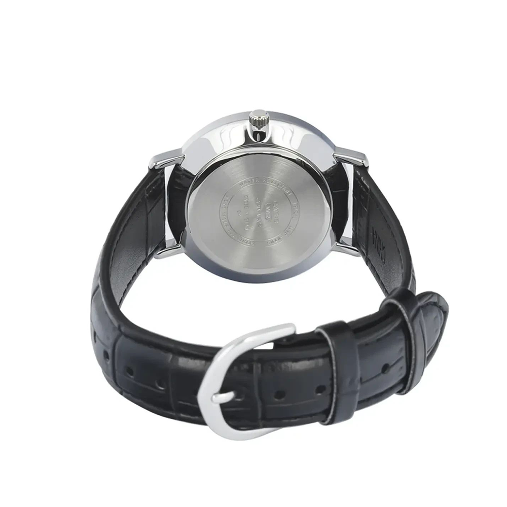 Casio MTP-VT05L-1EDF Men's Silver/Black Analog Watch