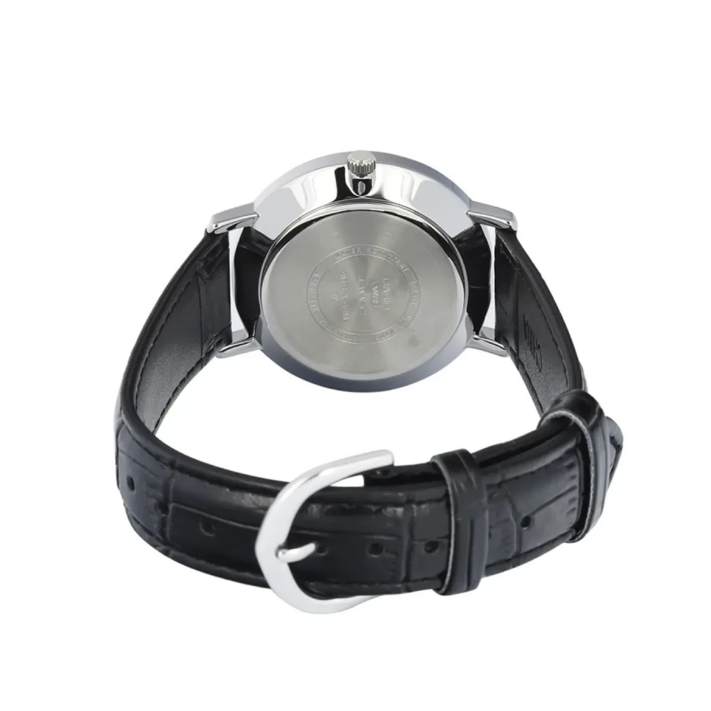 Casio MTP-VT05L-7EDF Men's Silver/White/Black Analog Watch