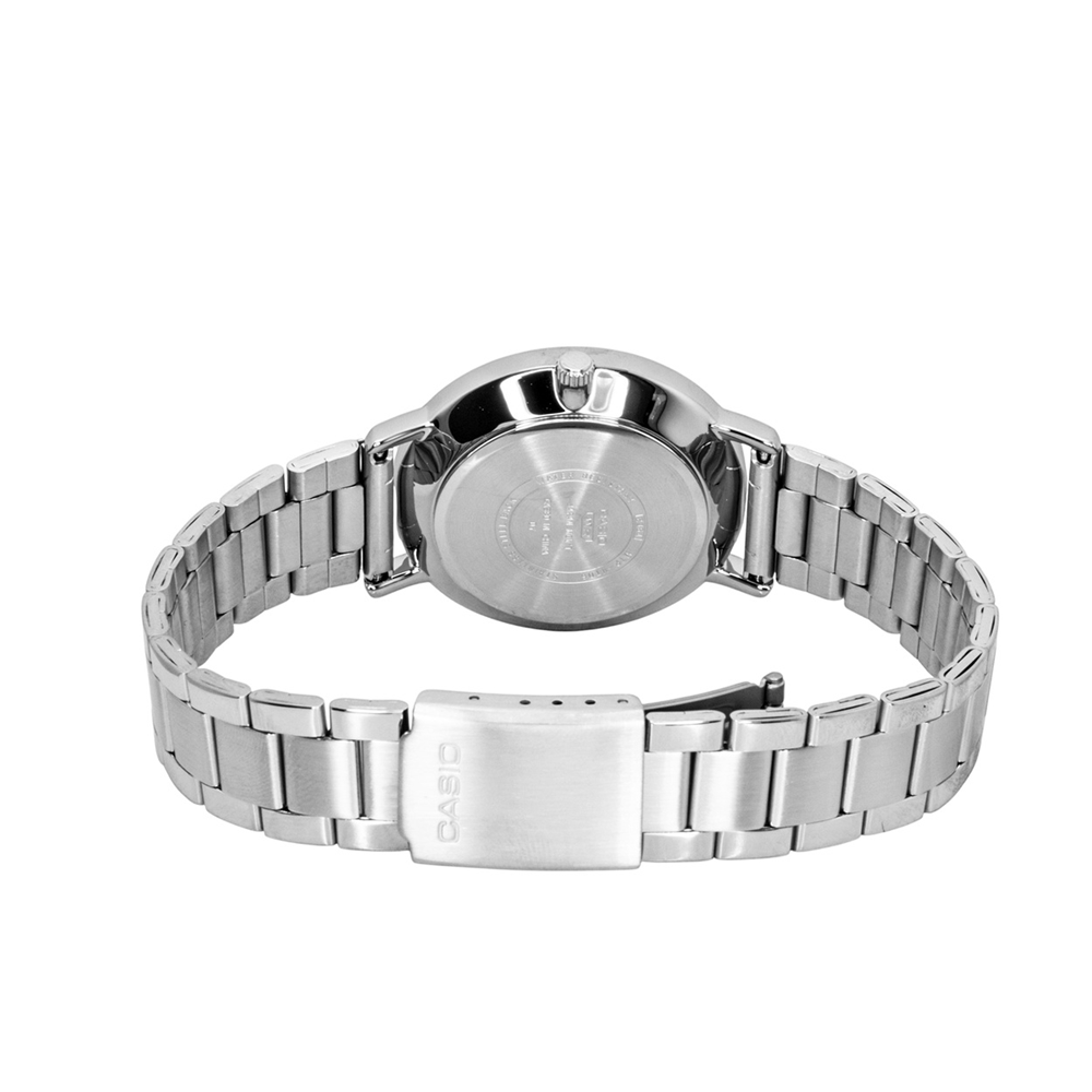 Casio MTP-VT06D-1BDF Men's Silver/Black Analog Watch