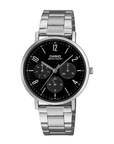 Casio MTP-VT06D-1BDF Men's Silver/Black Analog Watch