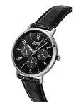 Casio MTP-VT06L-1BDF Men's Silver/Black Analog Watch