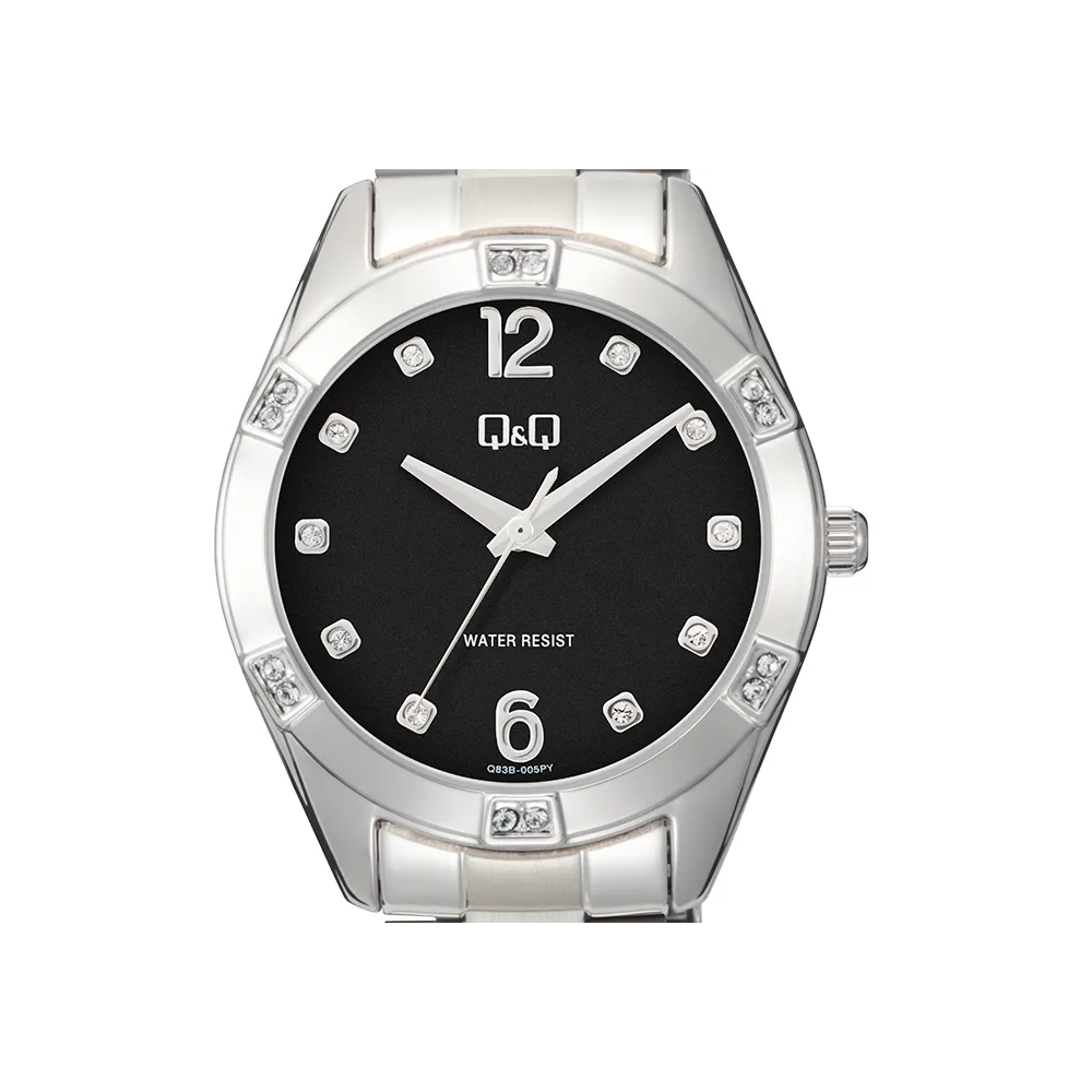 Q&amp;Q Q83B-006PY Women's Analog Stainless Steel Watch