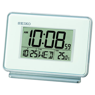 Seiko QHL068W Digital Alarm Clock