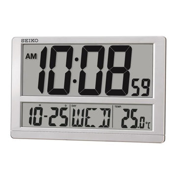 Seiko QHL080S Digital Clock