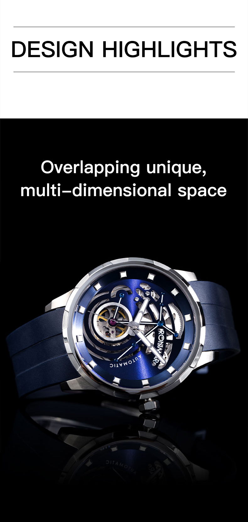 RONMAR RM-008BBB BLACK BLACK