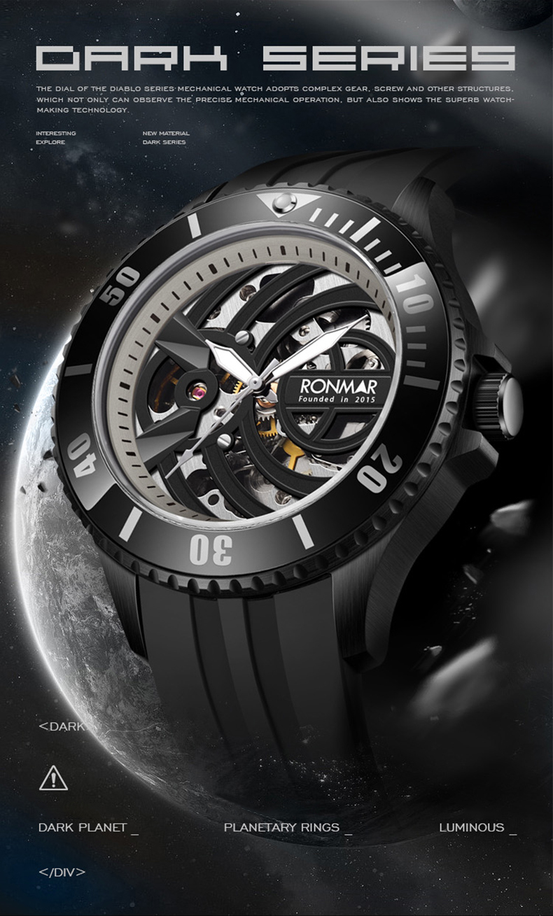 RONMAR RM-DKSBK BLACK (DARKSB)