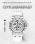 RONMAR RM-T1BWB Glacier Series Automatic