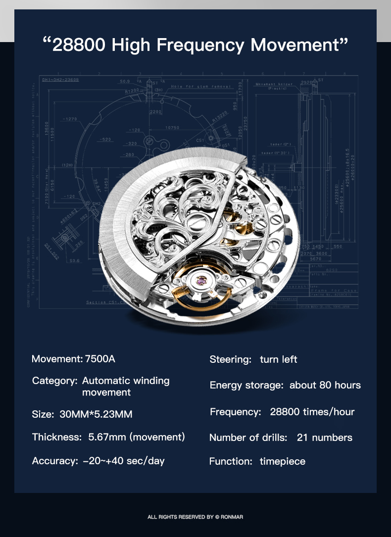 RONMAR RM-T1WWB WHITE BLACK (RMT1WWB)